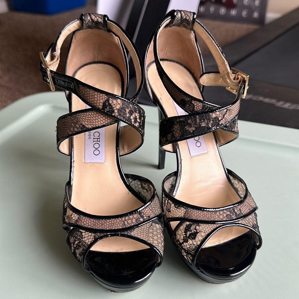 Jimmy Choo Platform Heel
